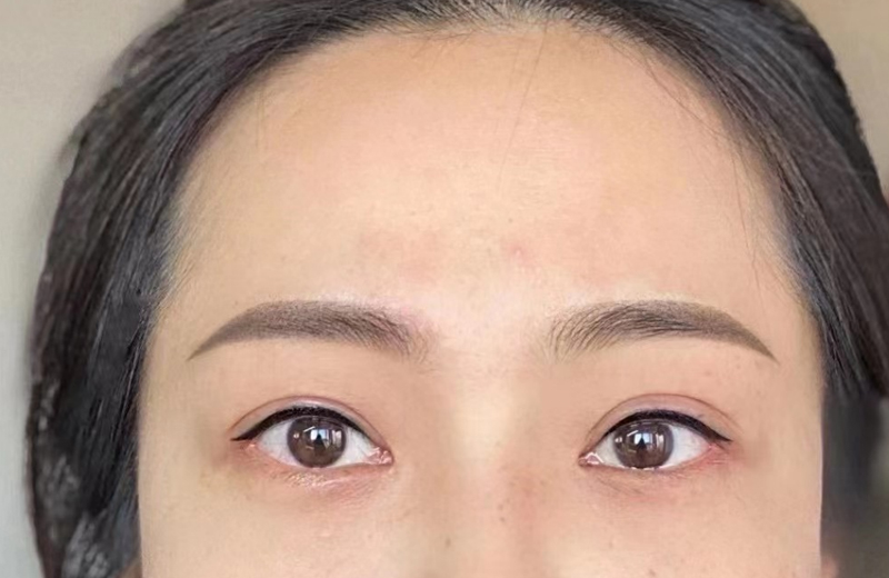 美睫效果对比